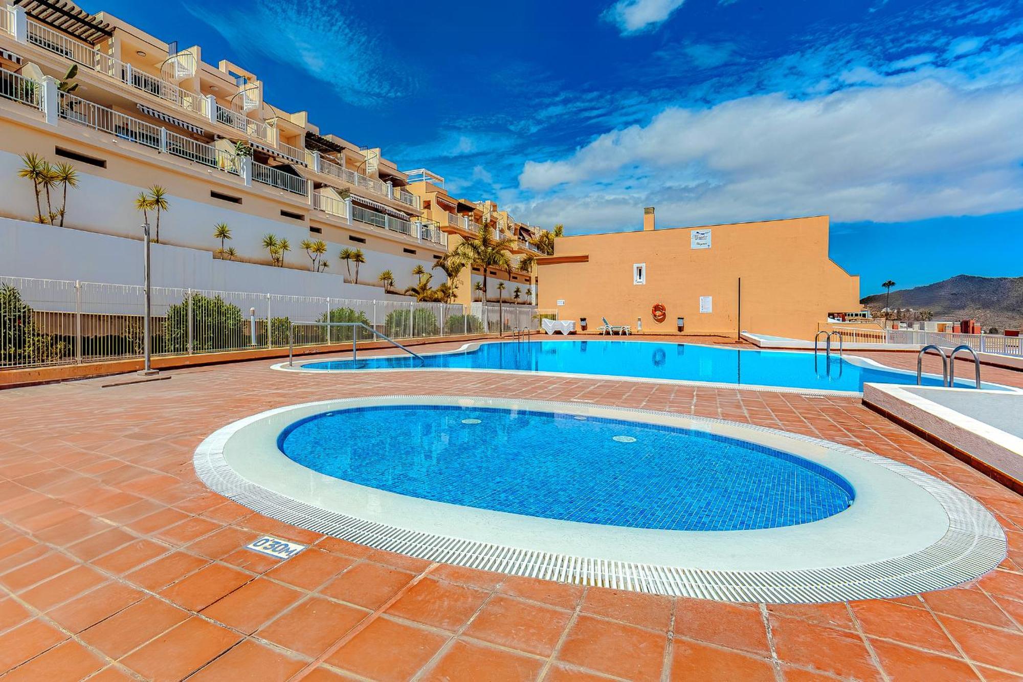 Great View Over The Ocean In Apartment Bianca With Wifi And Pool Chayofa Екстериор снимка